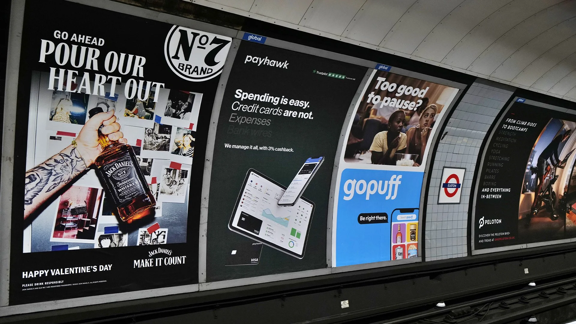 Bond Street Station Advertising Opportunities for Brands